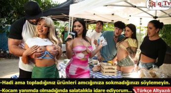 Pazardaki çiftçileri para karşılığı sikiştiriyoruz